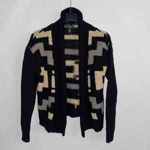 RALPH LAUREN Open-front Cardigan Sweater